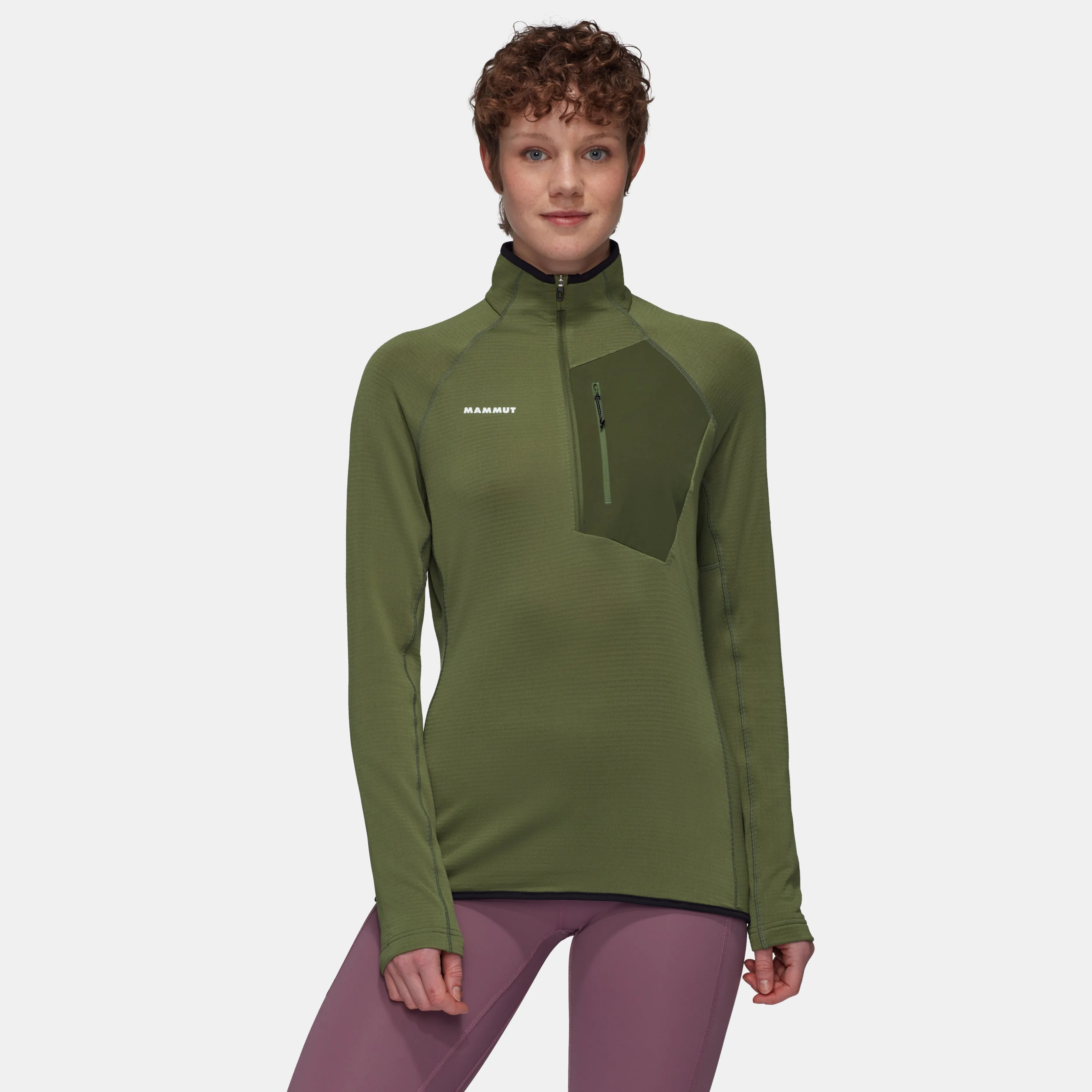 Women Mammut Aenergy Light ML Half Zip Pull Women