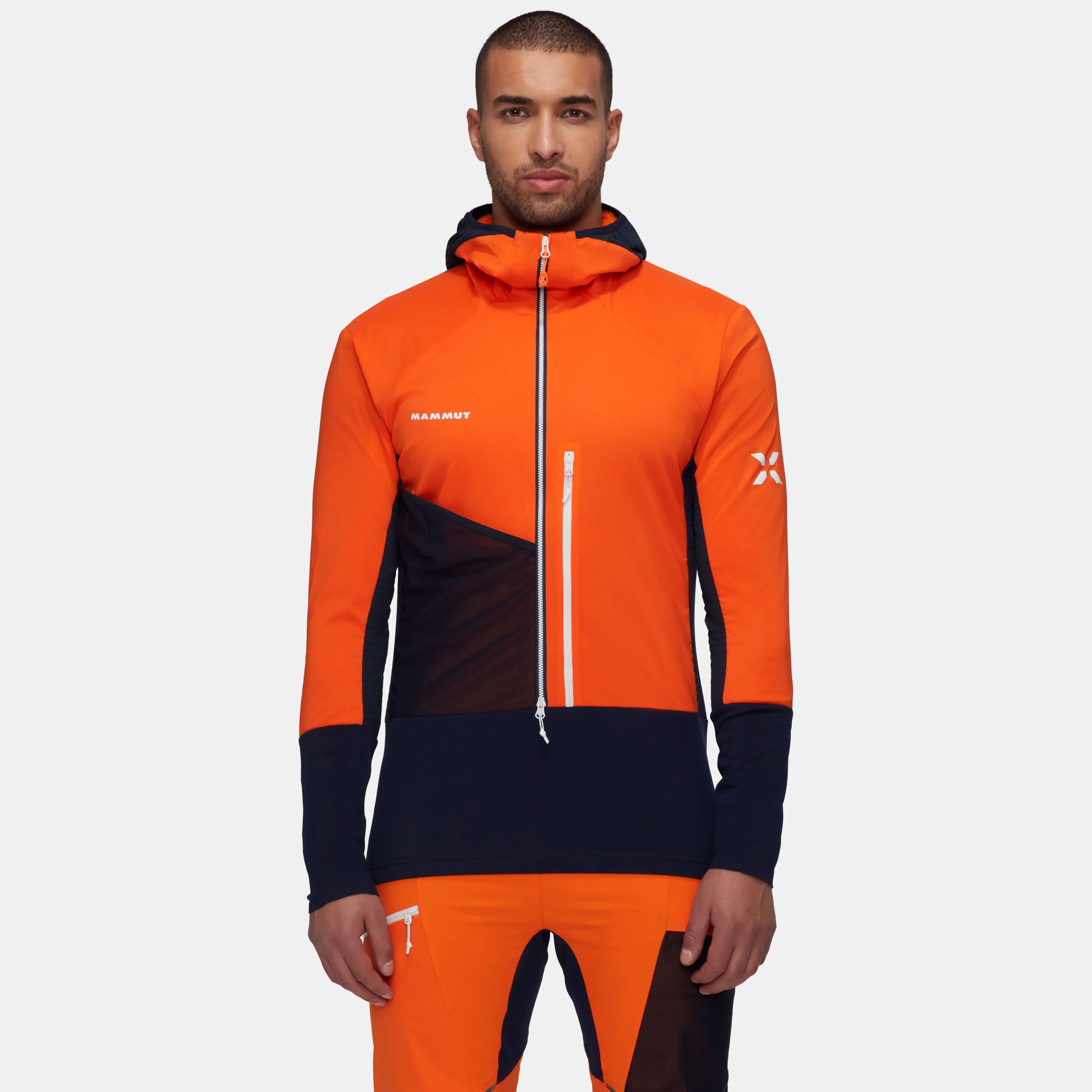 Mammut Eiger Speed ML Hybrid Half Zip Hoodie Men