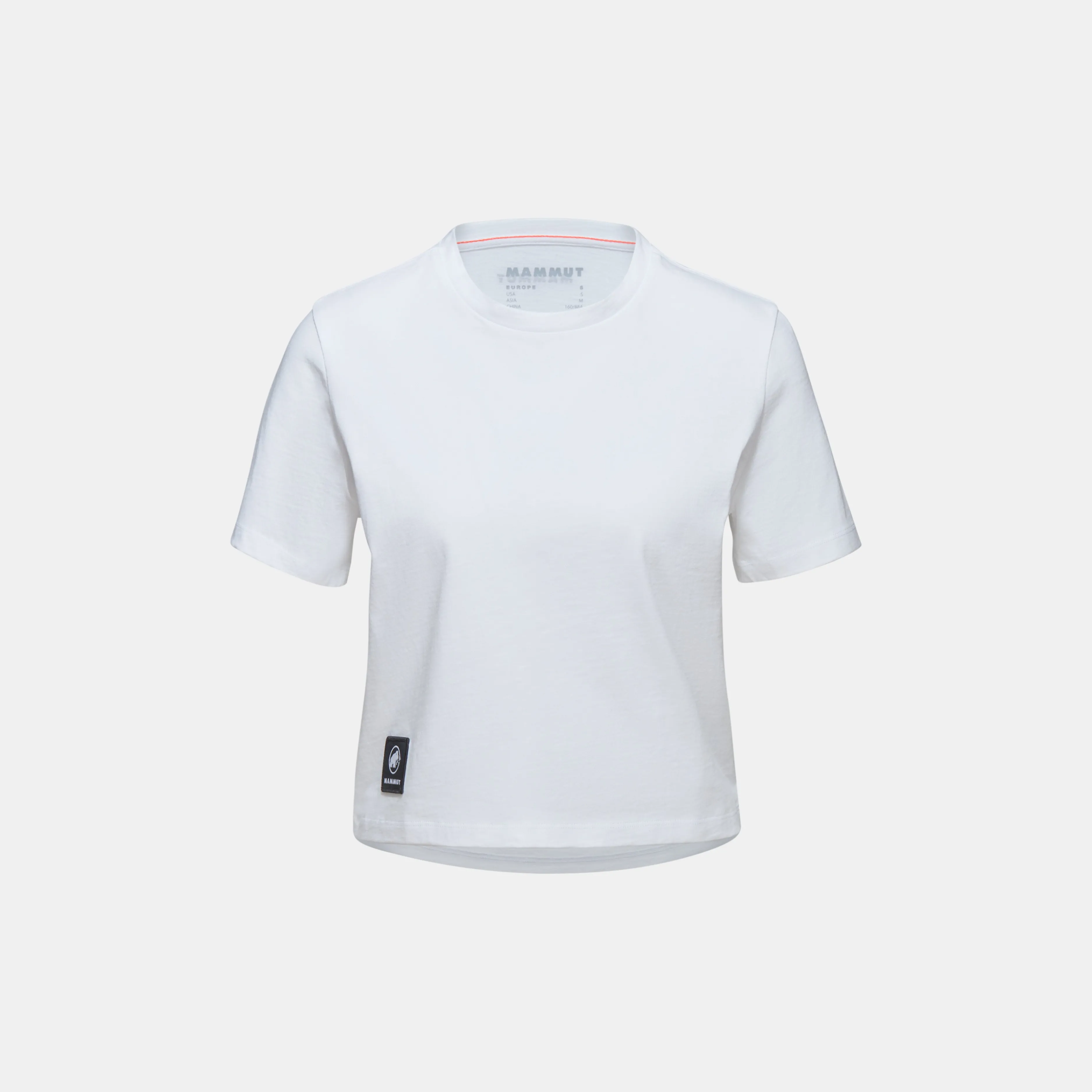 Women Mammut Massone T-Shirt Cropped Women Patch