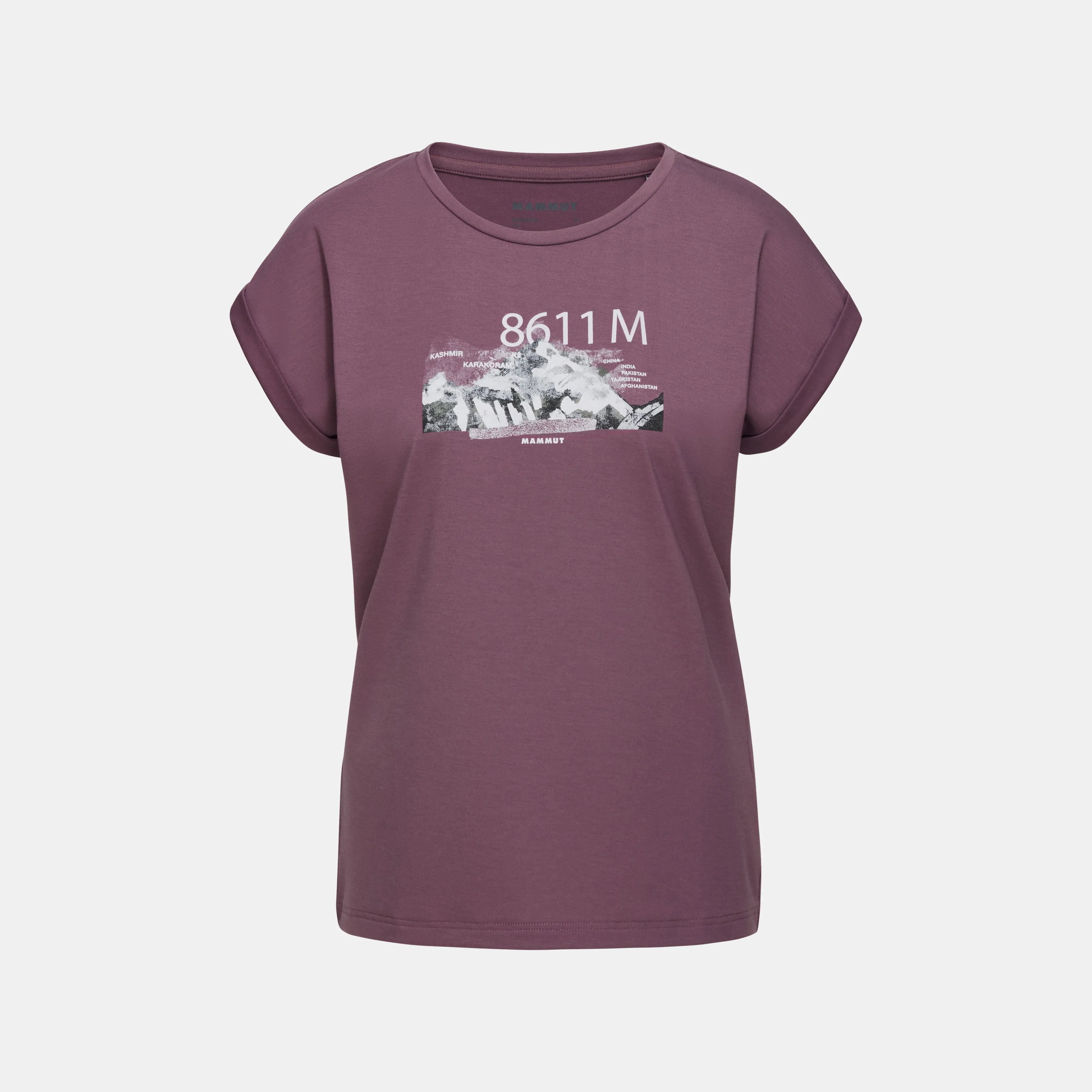 Women Mammut Mountain T-Shirt Women 8611m