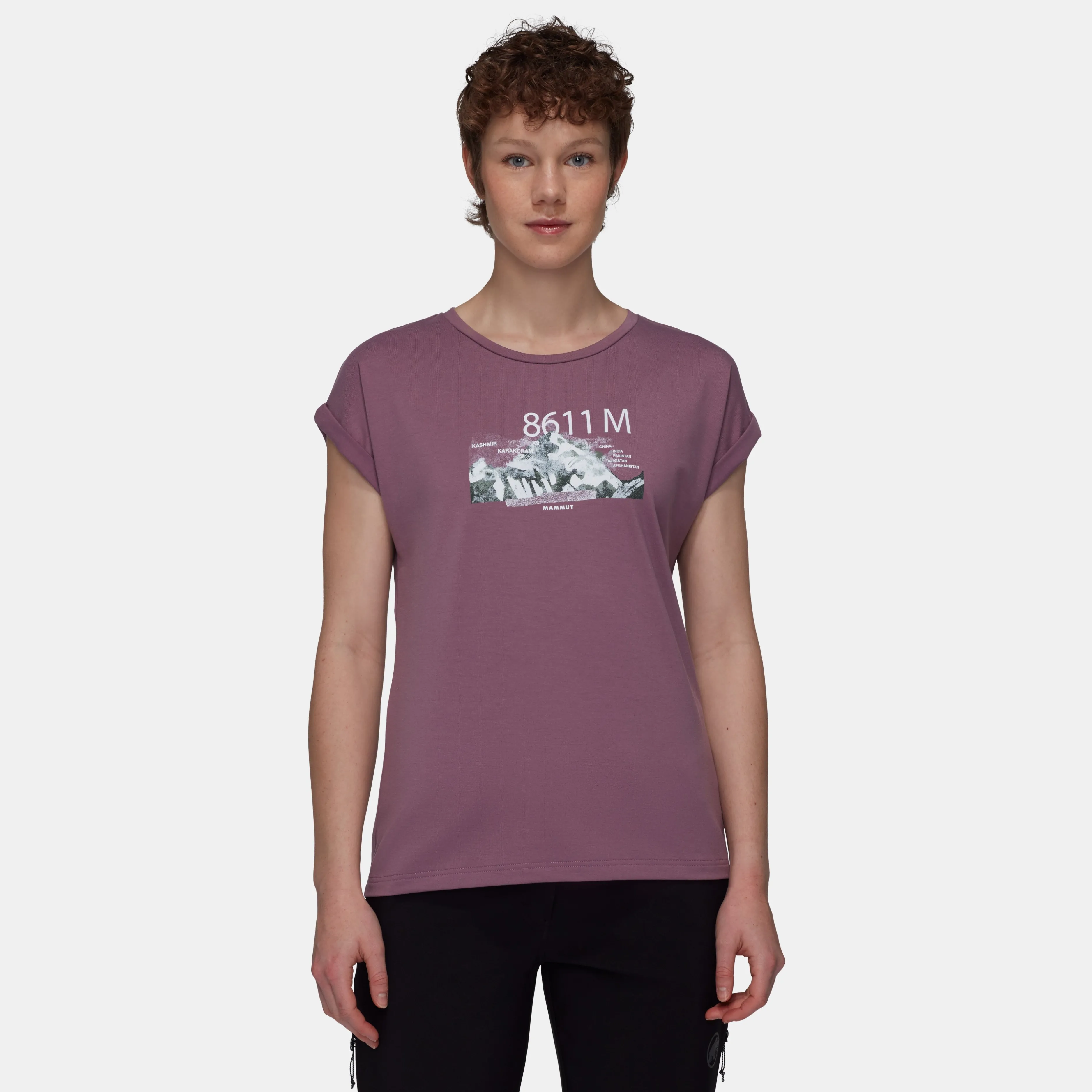 Women Mammut Mountain T-Shirt Women 8611m