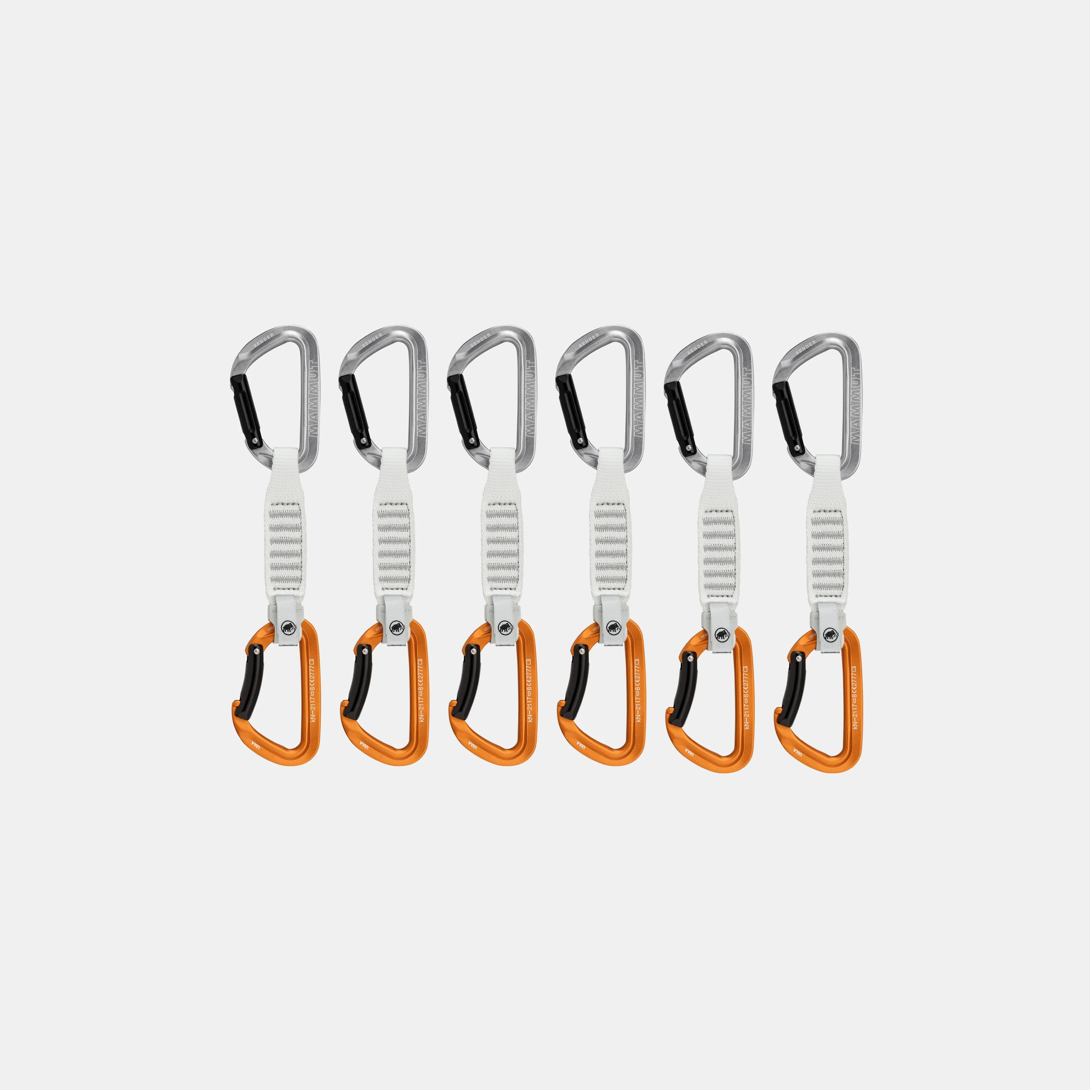 Women Mammut Sender Keylock 12 cm 6-Pack Quickdraws